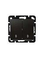 Thea WBTR00115BL-TR Siyah Komütatör Vavien Düğme/Kapak - 1