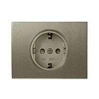 Thea WBTR02025DR-TR Dore Topraklı Priz Düğme/Kapak Çocuk Korumalı - 1