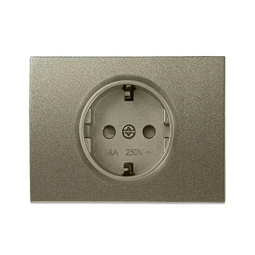Thea WBTR02025DR-TR Dore Topraklı Priz Düğme/Kapak Çocuk Korumalı - 1