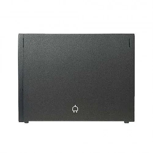 Thea WBTR02105DG-TR Füme Kapaklı Topraklı Priz Düğme/Kapak Çocuk Korumalı - 1