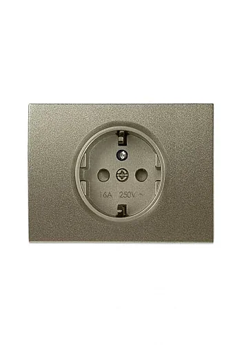 Thea WBTR02135DR-TR Dore Ups Priz Düğme/Kapak Çocuk Korumalı - 1