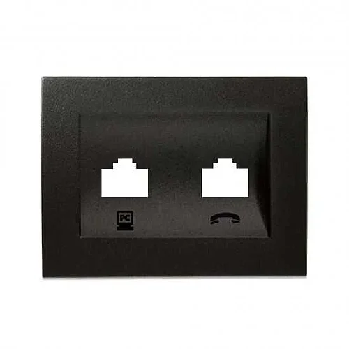 Thea WBTR04125BL-TR Siyah Data + Nümeris Düğme/Kapak - 1