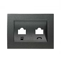 Thea WBTR04125DG-TR Füme Data + Nümeris Düğme/Kapak - 1