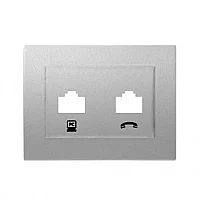 Thea WBTR04125MW-TR Met Beyaz Data + Nümeris Düğme/Kapak - 1