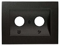 Thea WBTR04605BL-TR Siyah Tv-Sat Düğme/Kapak - 1