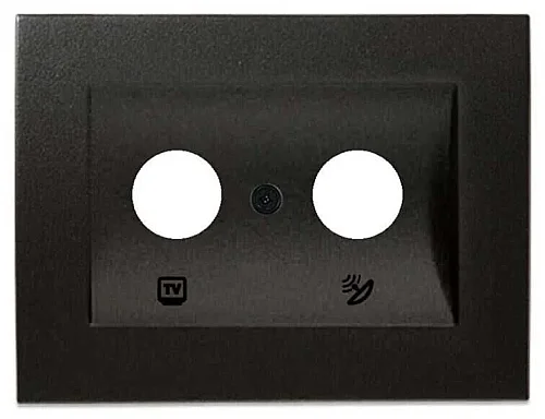 Thea WBTR04605BL-TR Siyah Tv-Sat Düğme/Kapak - 1