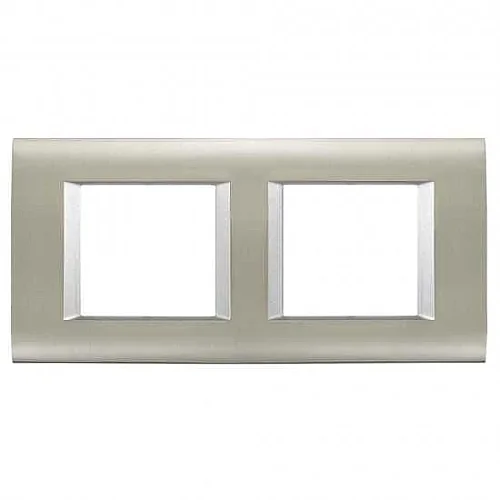 Thea WVTF18485IB-TR Panasonıc Sistema Inox Matt + Metalık Beyaz 2X2M Çerçeve - 1