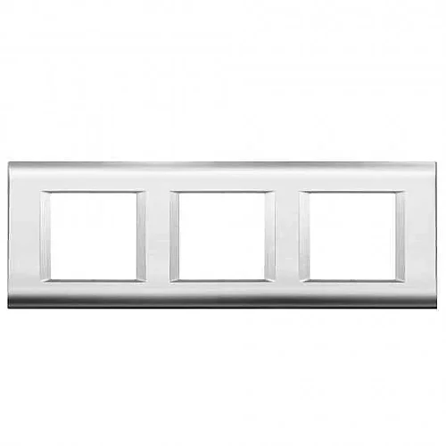 Thea WVTF18495CH-TR Panasonıc Sistema Chrome + Metalık Beyaz 3X2M Çerçeve - 1