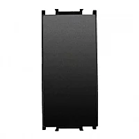 Thea WVTR17014BL-TR Panasonıc Modüler Siyah Boşluk Kapağı Düğme/Kapak 1M - 1