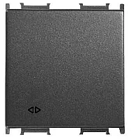 Thea WVTR20054BL-TR Panasonıc Modüler Siyah Permütatör 2M Düğme/Kapak - 1