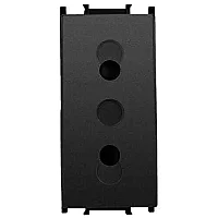 Thea WVTT12114BL-TR Panasonıc Modüler Siyah Priz Çocuk Korumalı Alt + D/K 1M (Poşet) - 1