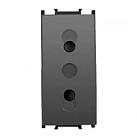 Thea WVTT12114DG-TR Panasonıc Modüler Füme Priz Çocuk Korumalı Alt + D/K 1M (Poşet) - 1