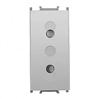 Thea WVTT12114MW-TR Panasonıc Modüler Metalik Beyaz Priz Çocuk Korumalı Alt + D/K 1M (Poşet) - 1