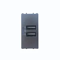 Thea WVTT12314DG-TR Panasonıc Modüler Füme Usb Priz Alt + D/K 1M 5V-2A (Poşet) - 1