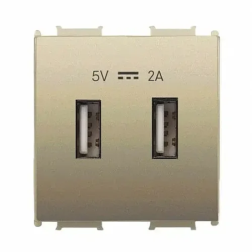 Thea WVTT12314DR-TR Panasonıc Modüler Dore Usb Priz Alt + D/K 1M 5V-2A (Poşet) - 1