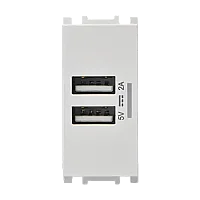 Thea WVTT12314MW-TR Panasonıc Modüler Met Beyaz Usb Prz Alt + D/K 1M 5V-2A (Poşet) - 1