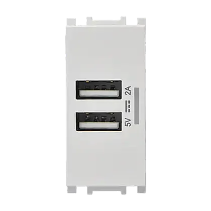 Thea WVTT12314MW-TR Panasonıc Modüler Met Beyaz Usb Prz Alt + D/K 1M 5V-2A (Poşet) - 1