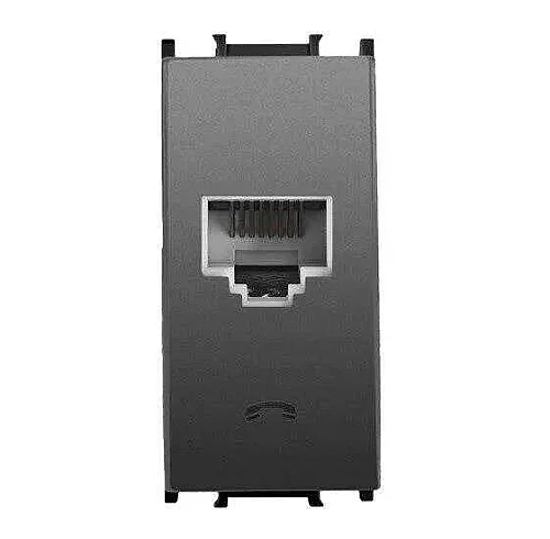 Thea WVTT14024DG-TR Panasonıc Modüler Füme Nümeris Altlık + Düğme/Kapak 1M (Poşet) - 1