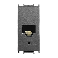 Thea WVTT14044BG-TR Panasonıc Modüler Krem Data Altlık + Düğme/Kapak Cat 5E 1M (Poşet) - 1