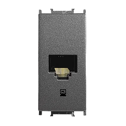 Thea WVTT14044BG-TR Panasonıc Modüler Krem Data Altlık + Düğme/Kapak Cat 5E 1M (Poşet) - 1