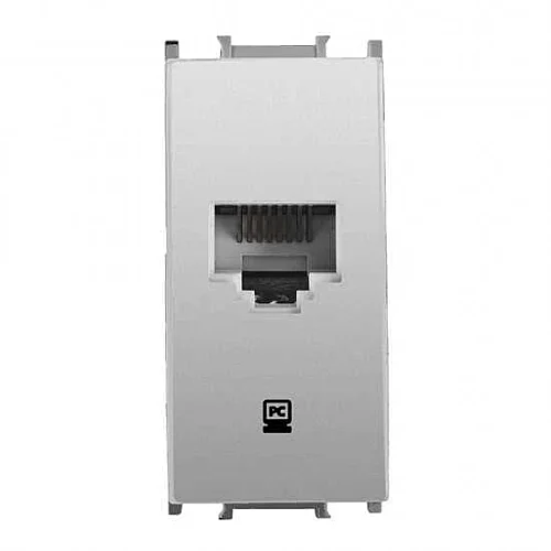 Thea WVTT14054MW-TR Panasonıc Modüler Met Beyaz Data Mekanizma + Kapak Cat 6E 1M (Poşet) - 1