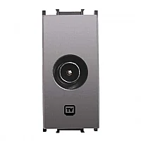 Thea WVTT14514AN-TR Panasonıc Modüler Antrasit Tv Altlık + Düğme/Kapak Sonlu 1M (Poşet) - 1