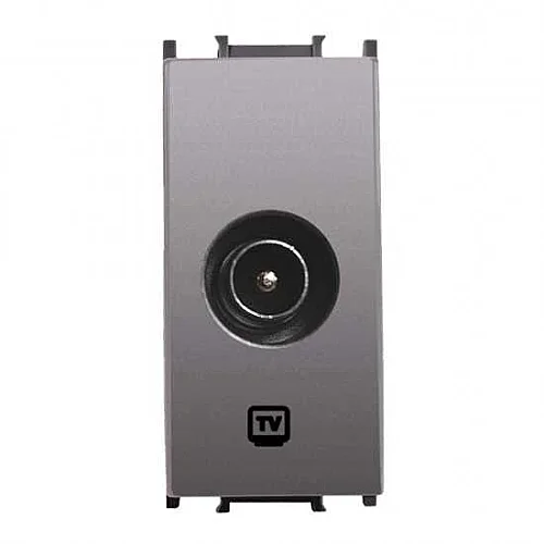 Thea WVTT14514AN-TR Panasonıc Modüler Antrasit Tv Altlık + Düğme/Kapak Sonlu 1M (Poşet) - 1