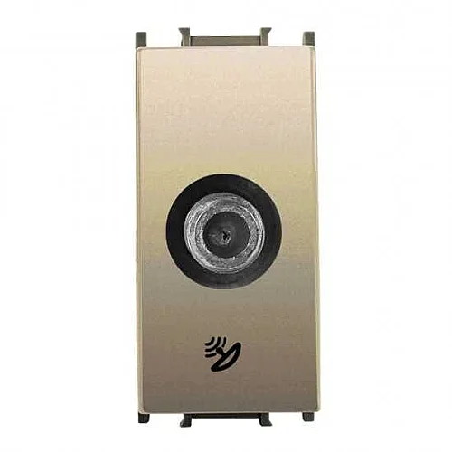 Thea WVTT14584DR-TR Panasonıc Modüler Dore F Konnekör Sonlu Altlık + Düğme/Kapak 1M (Poşet) - 1