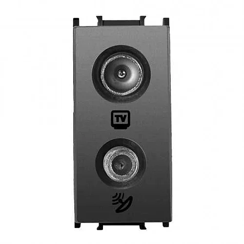 Thea WVTT14604DR-TR Panasonıc Modüler Dore Tv-Sat Alt + D/K 1M Sonlu (Poşet) - 1