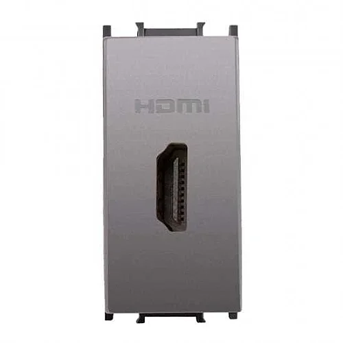 Thea WVTT14704AN-TR Panasonıc Modüler Antrasit Hdml Konnektör Altlık + Düğme/Kapak 1M (Poşet) - 1