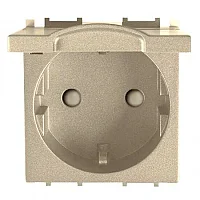 Thea WVTT22101DR-TR Panasonıc Modüler Dore Kapaklı Topraklı Priz Çocuk Korumalı Altlık + Düğme/Kapak 2M (Poşet) - 1