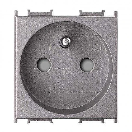 Thea WVTT22131AN-TR Panasonıc Modüler Antrasit Ups Topraklı Priz Çocuk Korumalı Altlık + Düğme/Kapak 2M (Poşet) - 1