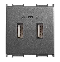 Thea WVTT22314MW-TR Panasonıc Modüler Met Beyaz Usb Priz Alt + D/K 2M 5V-2A (Poşet) - 1