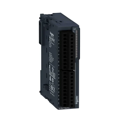 Schneider Electric TM3DQ16T TM3 Genişleme Modülleri Dijital Genişleme Modülleri Dijital Çıkış 16 Çıkış Transistör (Source) - 1