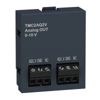 Schneider Electric TMC2AQ2V TM3 Modülleri Kartuş Genişleme Modülleri 12 bit Analog Çıkış 2 Çıkış (0-10 V) - 1