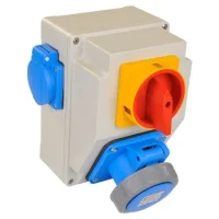 TP Electric 3317-002-2501 3x32A (IP 67) 120x170 Kombinasyon Kutusu - 1