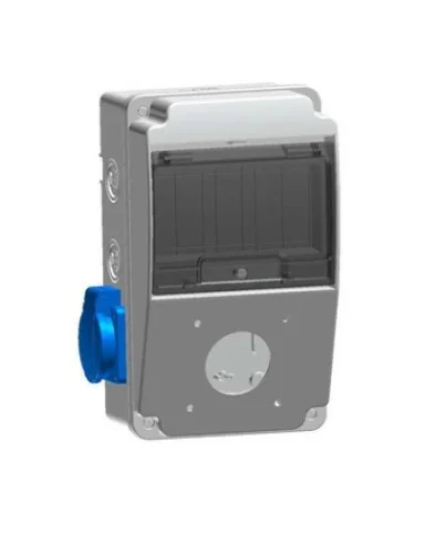 TP Electric 3318-002-1112 CEE Norm Makine Priz Yuvası (boş) ön + Pano Prizi (1x16A) - 1