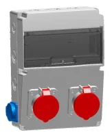 TP Electric 3320-002-4400 Standart Tip IP 44 Makine Prizi (3x25A) Pano Prizi (1x16A) - 1