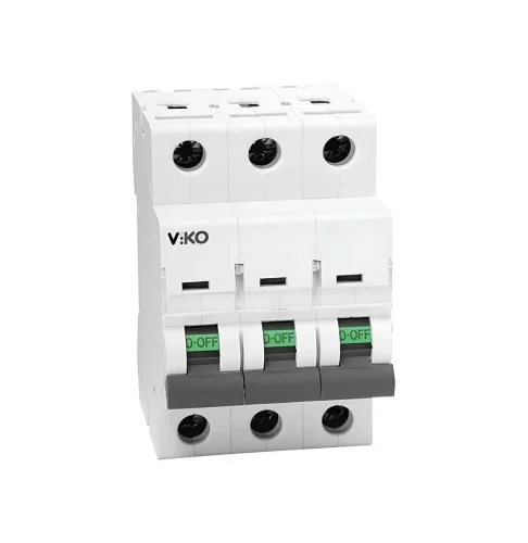 Viko 10VTB-3C50 C Tipi 50A 3 Fazlı 10kA Otomatik Sigorta - 1