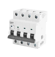 Viko 10VTB-4C32 C Tipi 32A 4 Fazlı 10kA Otomatik Sigorta - VİKO (1)