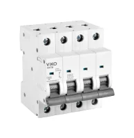Viko 10VTB-4C40 C Tipi 40A 4 Fazlı 10kA Otomatik Sigorta - 1