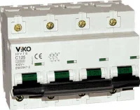 Viko 10VTB-4C63 4x63A 10K-kA C Tipi Otomatik Sigorta - 1