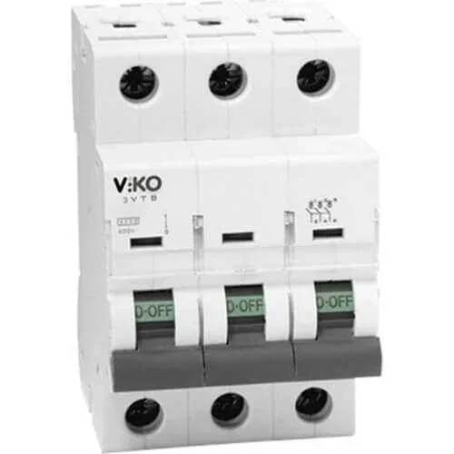 Viko 6VTB-3C32 3x32A 6kA C Tipi Otomatik Sigorta - 1