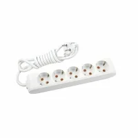 Viko 90110502 5'li UPS Grup Priz 2 Metre Çocuk Korumalı - 1