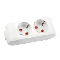 Viko 90113200 2'li Grup Priz Topraklı Klemensli Çocuk Korumalı - 1