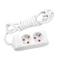 Viko 90113201 2'li Grup Priz Topraklı 1 Metre - 1