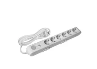 Viko 90117631 6'lı Topraklı Akım Korumalı Grup Priz - 1