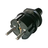 Viko 90304110 Topraklı Siyah Erkek Fiş - 1