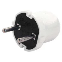 Viko 90305400 Mimoza Beyaz Erkek Fiş - 1