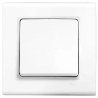 Viko 90440001 Linnera/Rollina Beyaz Anahtar - Çerçevesiz - 1